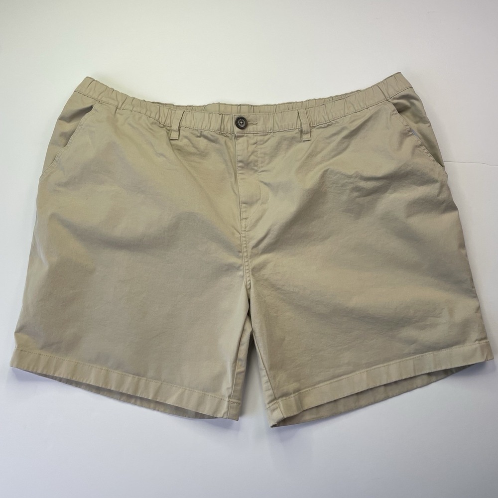 Chubbies Shorts Mens 3XL Originals Khaki Chino Preppy Beach Elastic Waist Flex
